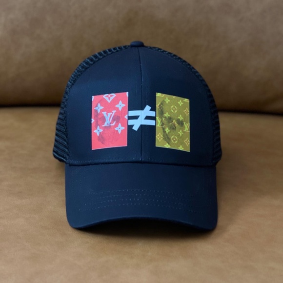 LV Not Equal Red and Yellow Skulls - Picture 1 of 3